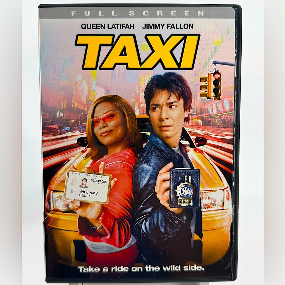 Taxi on  DVD. Full Screen